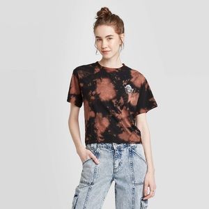 Target Smokey Bear Bleach Dyed Graphic Tee